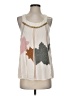 Floreat Ivory Sleeveless Blouse Size 2 - photo 1