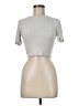 Lululemon Athletica Silver Short Sleeve Turtleneck Size 6 - photo 1