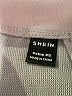 Shein 100% Polyester Chevron-herringbone Silver Shorts Size XS - photo 3
