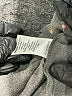 Elle Polka Dots Gray Casual Dress Size 10 - photo 8