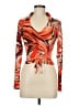 rue21 Orange Long Sleeve Blouse Size M - photo 1