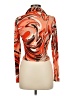 rue21 Orange Long Sleeve Blouse Size M - photo 2