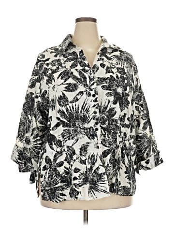 Harve Benard 3/4 Sleeve Blouse (view 1)