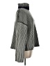Theory Stripes Gray Turtleneck Sweater Size L - photo 4