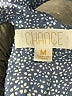 Chance 100% Rayon Tweed Blue Jumpsuit Size M - photo 4
