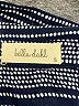 Bella Dahl Stripes Gray Long Sleeve Blouse Size S - photo 7