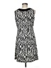 Essentials Graphic Gray Casual Dress Size M - photo 2