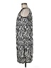 Essentials Graphic Gray Casual Dress Size M - photo 5