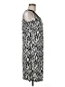 Essentials Graphic Gray Casual Dress Size M - photo 4