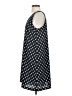 Ann Taylor LOFT 100% Polyester Polka Dots Black Casual Dress Size S - photo 5