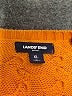 Lands' End 100% Cotton Chevron-herringbone Orange Pullover Sweater Size XL - photo 7