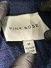 Pink Rose 100% Polyester Blue Pullover Sweater Size M - photo 7