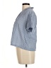 Oysho Blue Short Sleeve Blouse Size M - photo 5