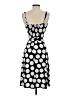 Merona Polka Dots Black Casual Dress Size XS - photo 2