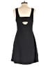 Isabel Solid Black Casual Dress Size M - photo 2