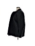 Linda Allard Ellen Tracy 100% Polyester Solid Black Coat Size 16 - photo 5
