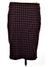 Elle Plaid Burgundy Formal Skirt Size M - photo 1