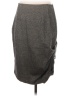 Lucia 100% Wool Chevron-herringbone Gray Wool Skirt Size 4 - photo 2