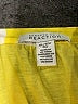 Kenneth Cole REACTION 100% Polyester Yellow Sleeveless Blouse Size XL - photo 7