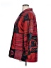 Chico's Design Print Red Silk Blazer Size XL (3) - photo 5