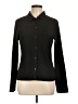 Sanctuary Polka Dots Black Long Sleeve Blouse Size L - photo 1