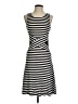 Mossimo Stripes Black Casual Dress Size XS - photo 1