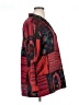 Chico's Design Print Red Silk Blazer Size XL (3) - photo 4