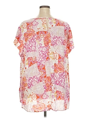 Jones & Co Short Sleeve Blouse (view 2)