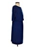 En Focus Studio 100% Polyester Solid Blue Casual Dress Size 4 - photo 4
