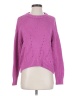 Ann Taylor LOFT 100% Cotton Solid Purple Pullover Sweater Size XS (petite) - photo 1