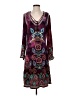 Double D Ranch Paisley Purple Cocktail Dress Size XS - photo 1