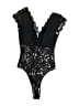 Polly & Esther Black Bodysuit Size M - photo 1
