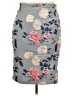 Beige by ECI Floral Gray Casual Skirt Size L (estimated) - photo 1