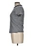 Old Navy Stripes Silver Short Sleeve Turtleneck Size L - photo 5