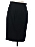 DKNY 100% Wool Solid Black Wool Skirt Size 2 - photo 2