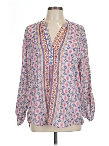 Feathers Long Sleeve Blouse (view 1)