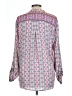 Feathers 100% Modal Pink Long Sleeve Blouse Size L - photo 2