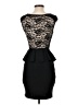 Soprano Black Cocktail Dress Size S - photo 2