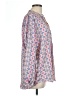 Feathers 100% Modal Pink Long Sleeve Blouse Size L - photo 4