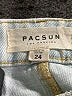 PacSun 100% Cotton Blue Denim Skirt Size 24 waist - photo 4