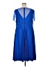 JJ's House 100% Polyester Blue Cocktail Dress Size XL (estimated) - photo 2