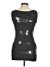 Bailey 44 Metallic Gray Cocktail Dress Size M - photo 2