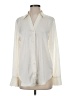 H&M Ivory Long Sleeve Blouse Size S - photo 1