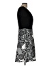 Gilli Paisley Black Cocktail Dress Size L - photo 4