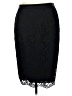 Talbots 100% Polyester Black Formal Skirt Size 16 - photo 1