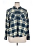 Maurices Plaid Blue Long Sleeve Button-Down Shirt Size 16 (1) - photo 1