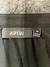 Apt. 9 100% Polyester Solid Black Casual Dress Size 12 - photo 7