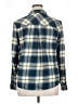 Maurices Plaid Blue Long Sleeve Button-Down Shirt Size 16 (1) - photo 2