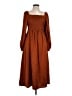Assorted Brands 100% Polyester Brown Casual Dress Size L - photo 1