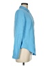 Lilly Pulitzer Houndstooth Blue Long Sleeve Button-Down Shirt Size M - photo 4